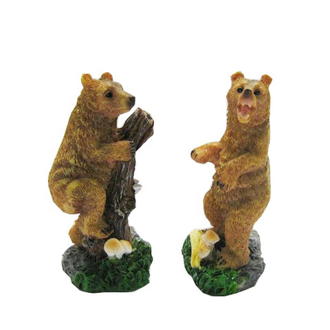 Bear sculptures